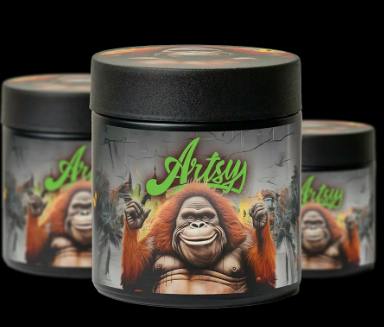 1/2 oz Artsy Pre-Packed Jar - Fuzzy Navel 1/2 oz Artsy Pre-Packed Jar (H)