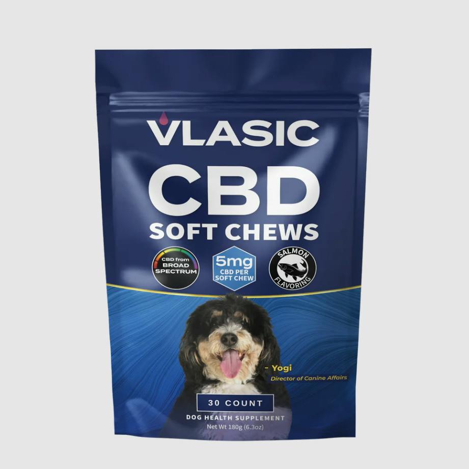 Broad Spectrum CBD Dog Chews (Salmon Flavor)
