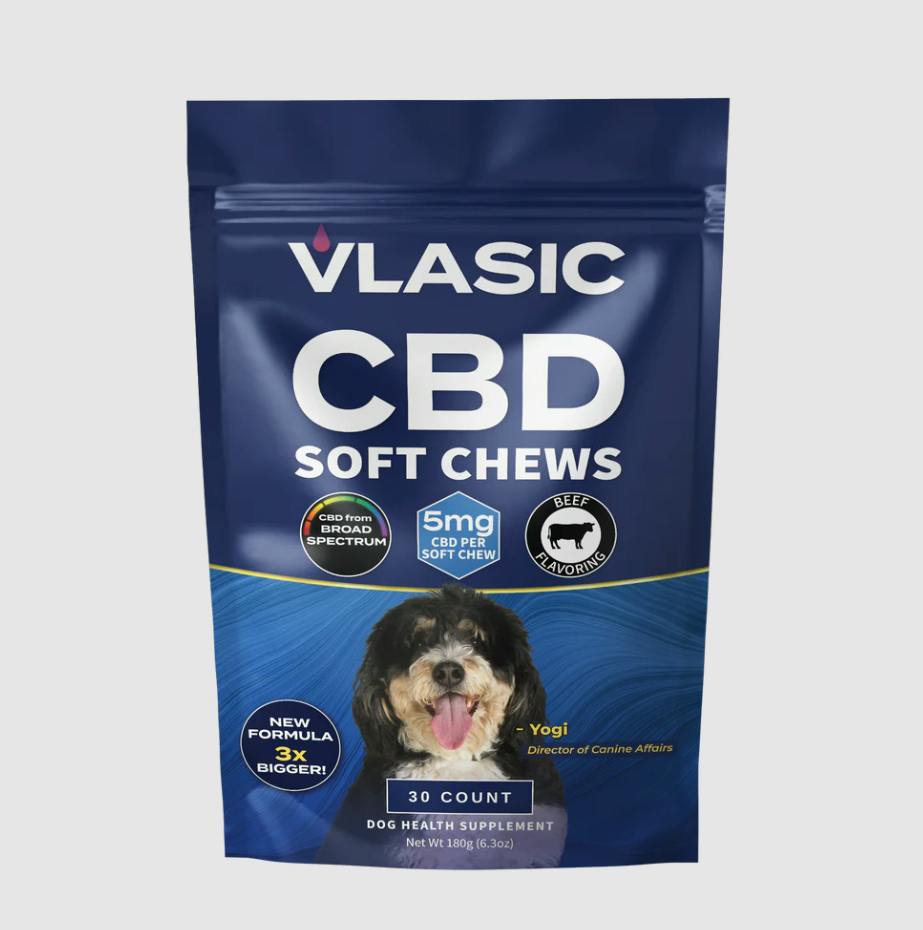 Broad Spectrum CBD Dog Chews (Beef Flavor)