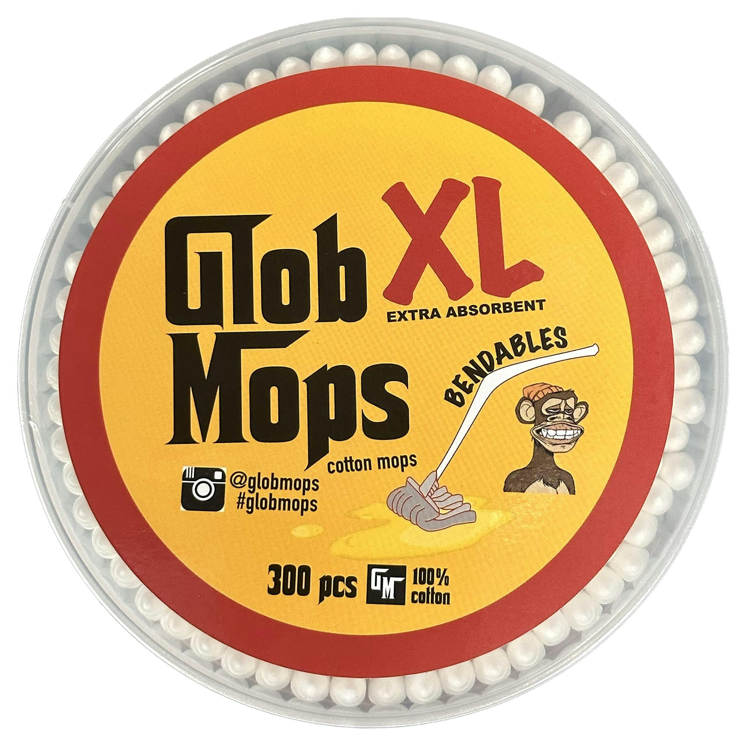 Glob mops | XL Q-tips | 300 Count