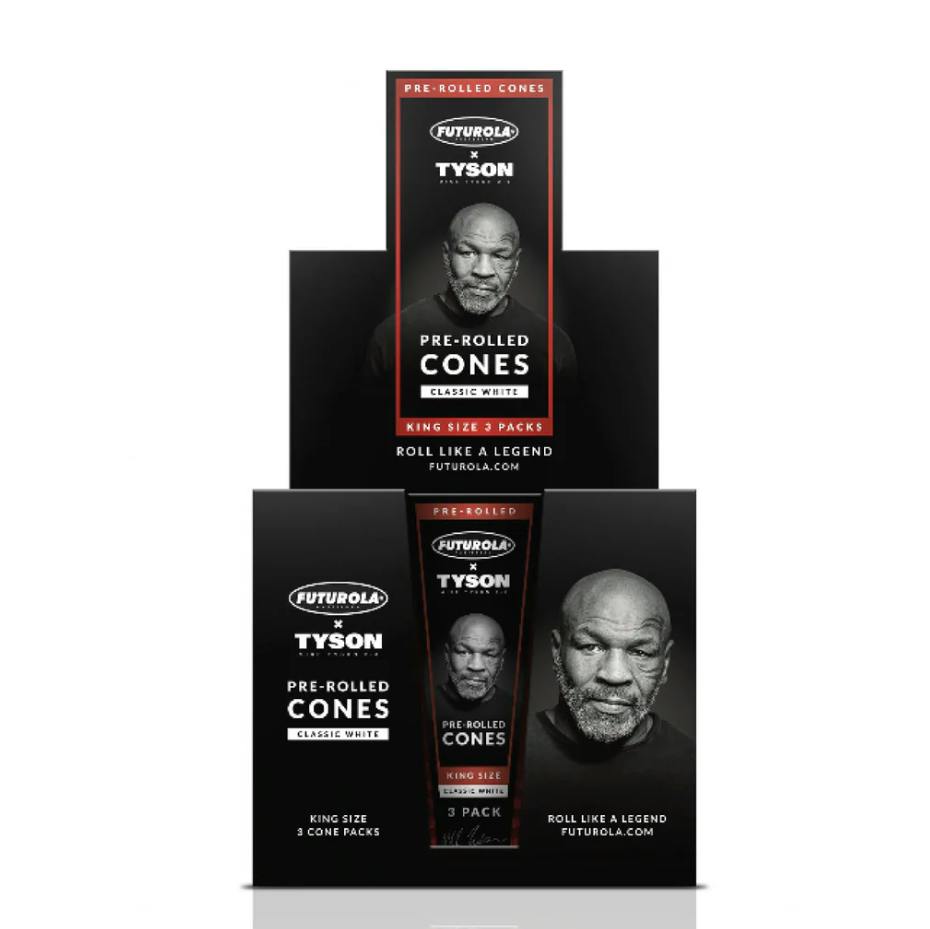 Futurola x Tyson 2.0 | King Size Cones | 3pk | Accessories