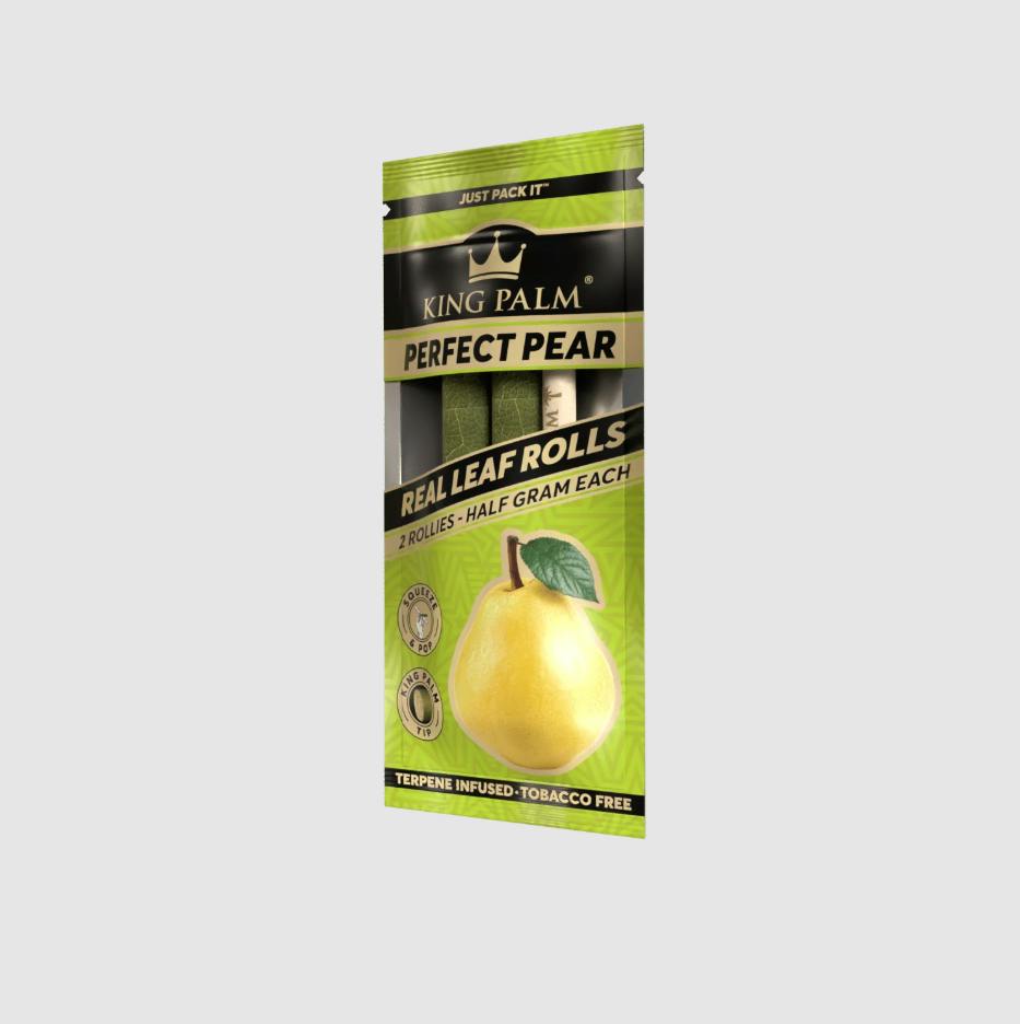 King Palm | Perfect Pear Rollies | 2pk | 0.5g Cones