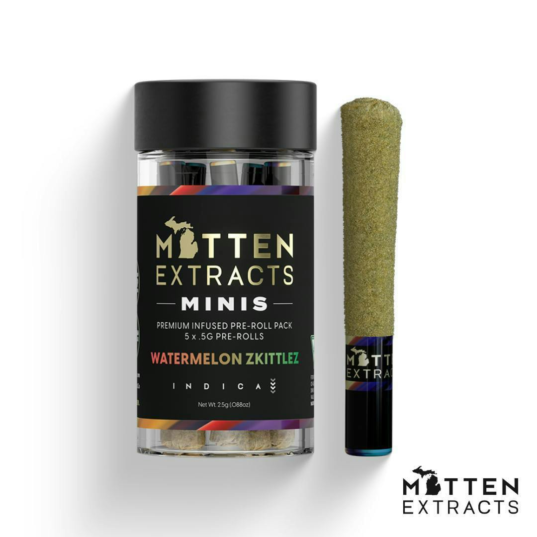 Watermelon Zkittlez | Infused Minis | 0.5g each | 5pk