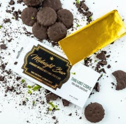 Midnight Roots | Midnight Bar | Thin Mint Cookie | Dark Chocolate | 200 mg