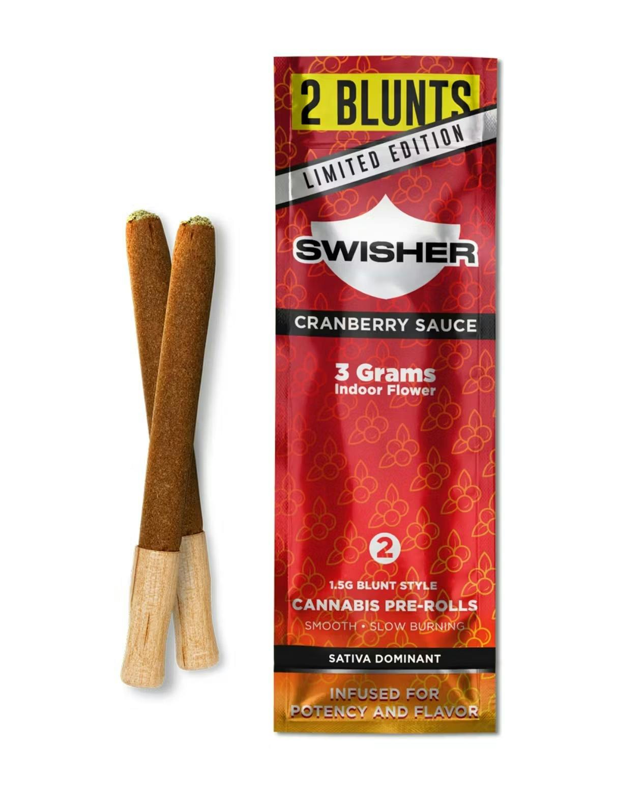 Cranberry Sauce | Infused Blunts | 1.5g ea | 2pk