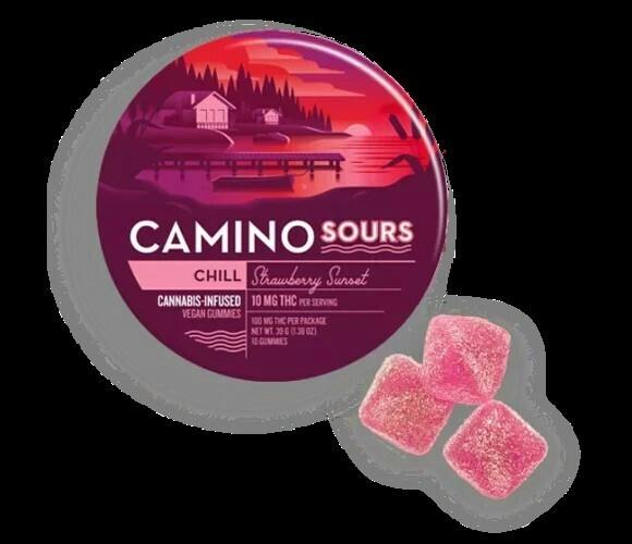 Camino - 200MG Sours - Strawberry Sunset