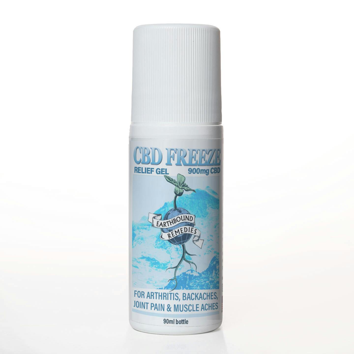Earthbound Remedies - 900MG CBD Muscle Freeze Gel