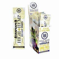 High Hemp - Grape Ape Organic Hemp Blunt Wraps 2pk | Accessories