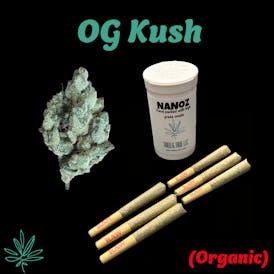 NANOZ - 6 - .50g Joints - OG Kush