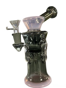 Glass Bong | Pink\Grey Gradient I Medium