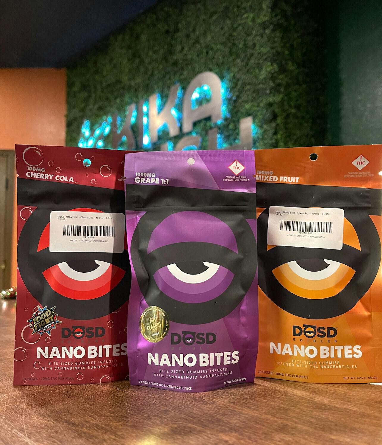 DOSD - Gummies - Grape 1:1 1000mg