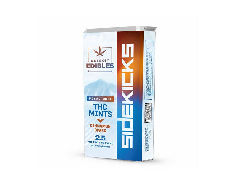 Sidekicks THC Mints – Cinnamon Spark
