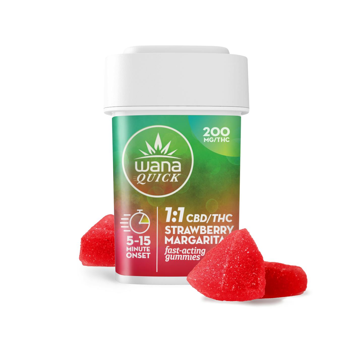 Strawberry Margarita 1:1 [10 pack] - MI by Wana Edibles