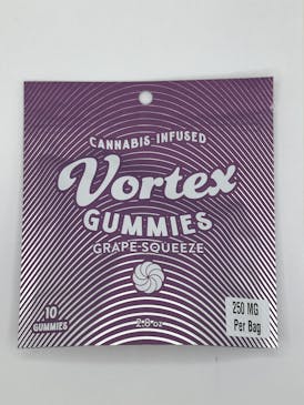 Vortex Gummies- Grape Squeeze 250mg