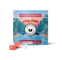 FRUIT CHEW 200mg Cherry PAIN FORMULA 10mg THC/ 40mg CBD - Betty's Eddies