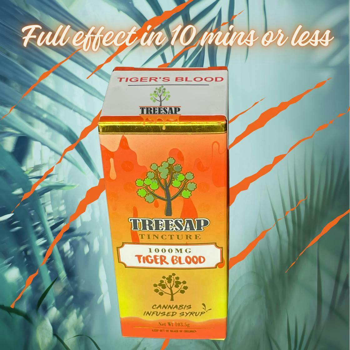 Tigers Blood Syrup | Tincture | 1000mg | 2 fl oz at Reefer Joe's