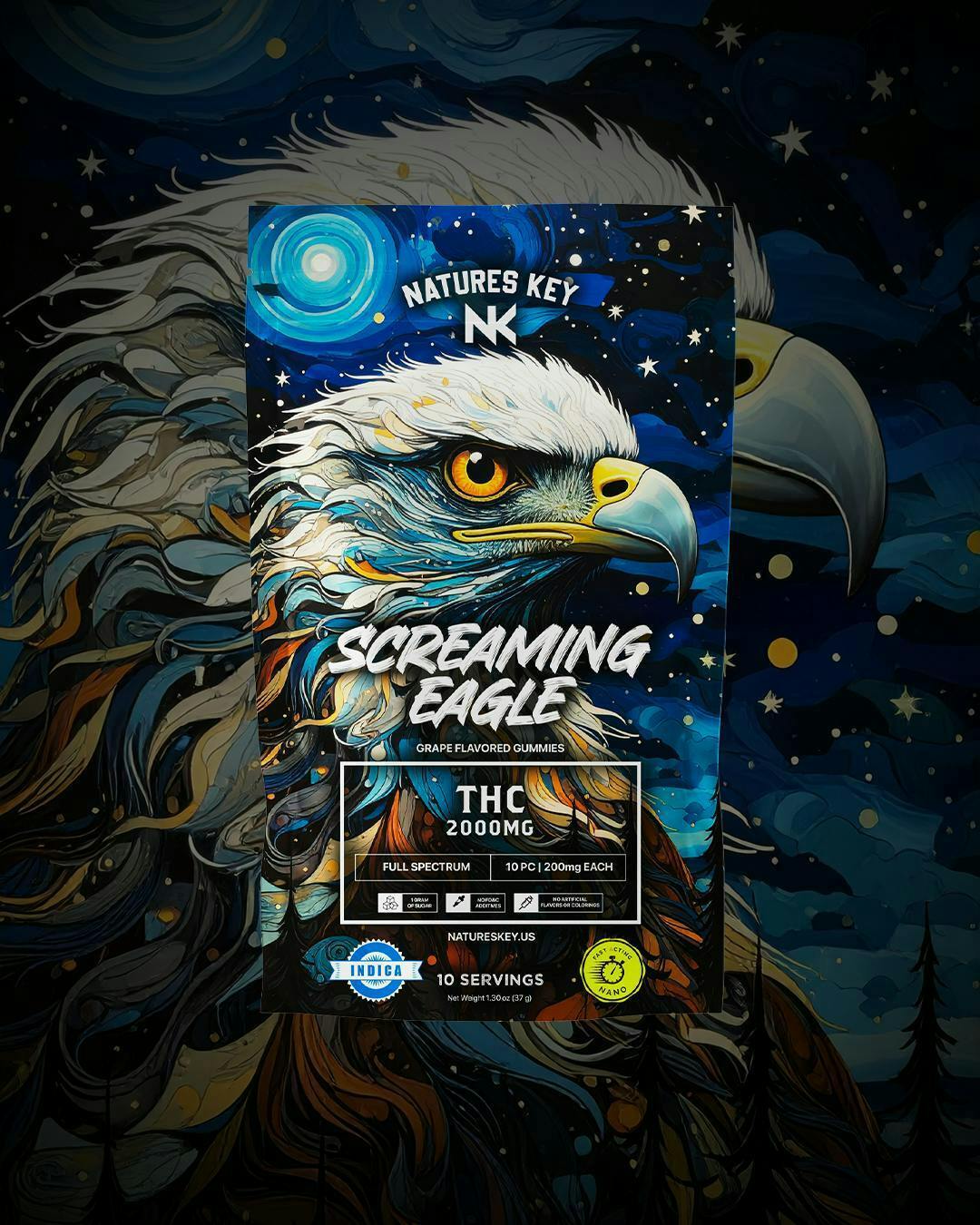 Gummies Screaming Eagle 2000mg