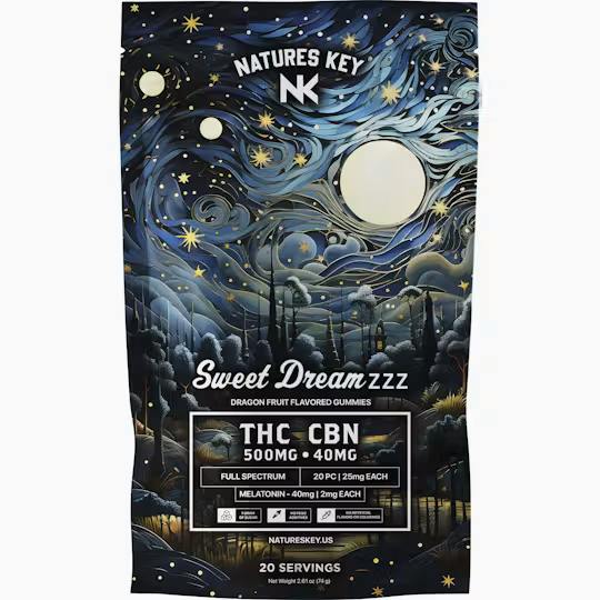 500mg THC Sweet Dreamzzz - Gummies at Reefer Joe's