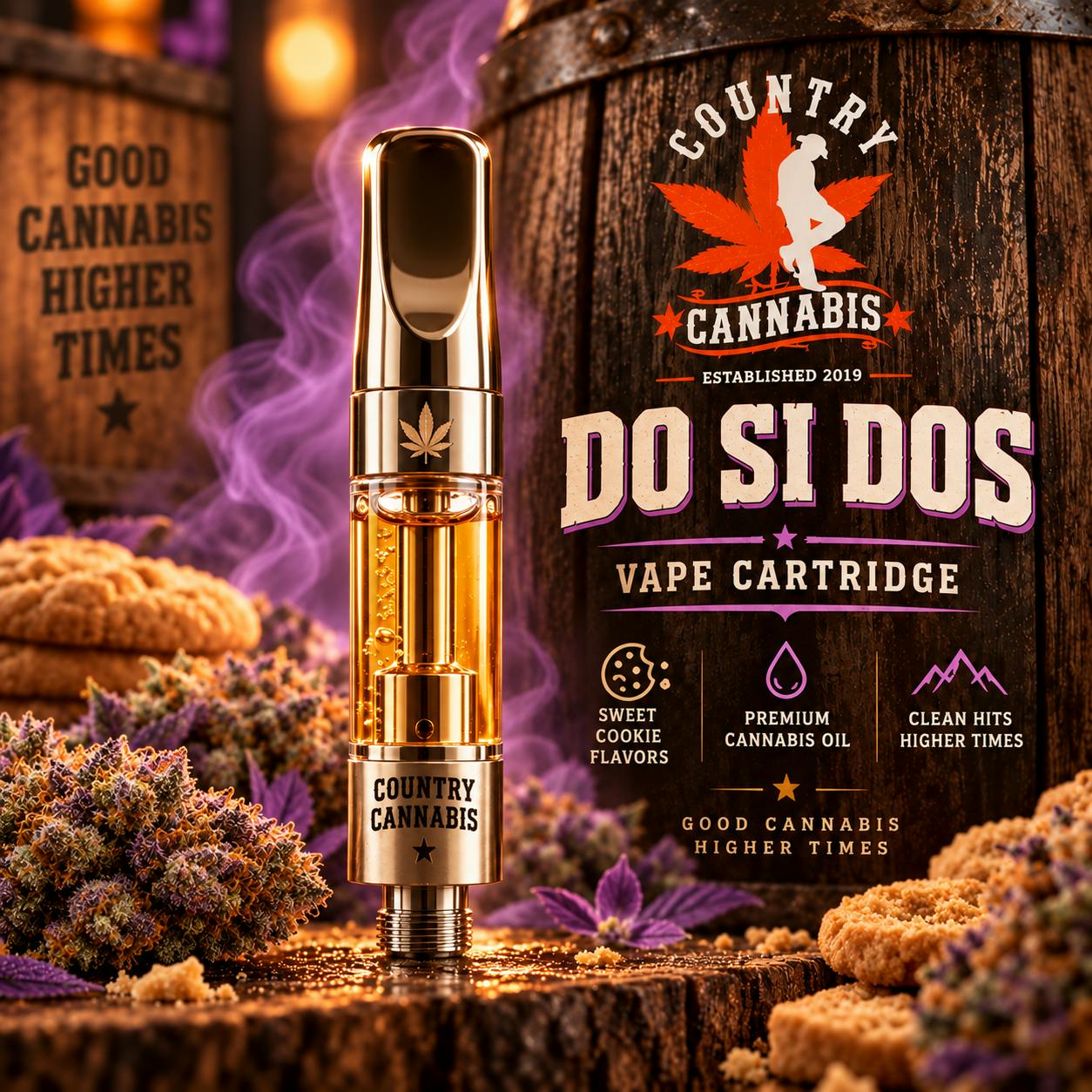 DO-SI-DOS - Country Cannabis | 1g Vape Cartridge