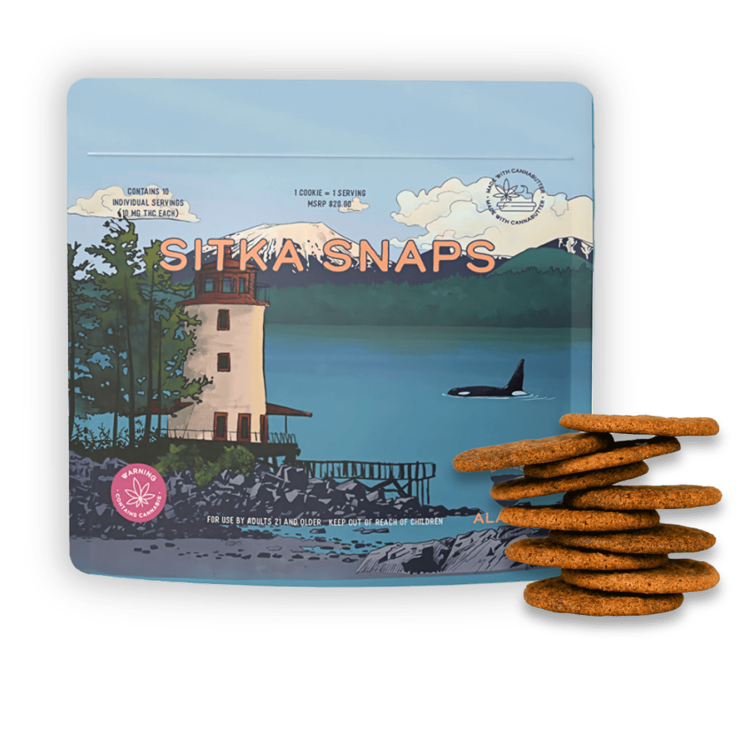 Baked Alaska Sitka Snaps 100mg (Sativa)