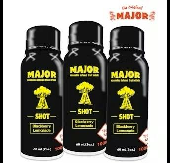 Major: Blackberry Lemonade - 100mg Shot - Hybrid