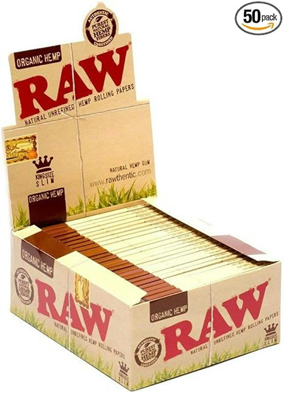 Organic Hemp Kingsize Slim | Rolling Papers | Accessories