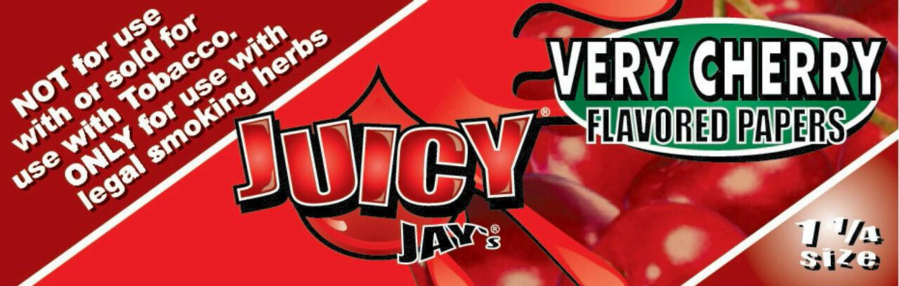Juicy Jays: Very Cherry 1 1/4 Rolling Papers