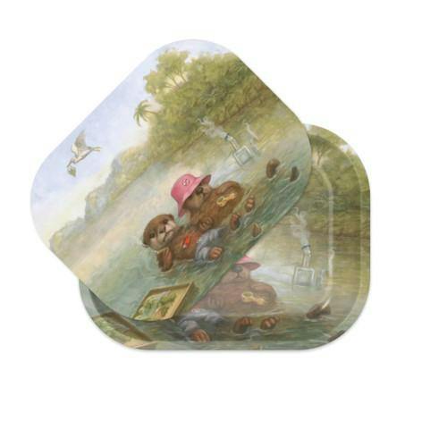 ZZZ's: Stoner Beaver Rolling Tray W/ Magnetic Cover - 5"x7"