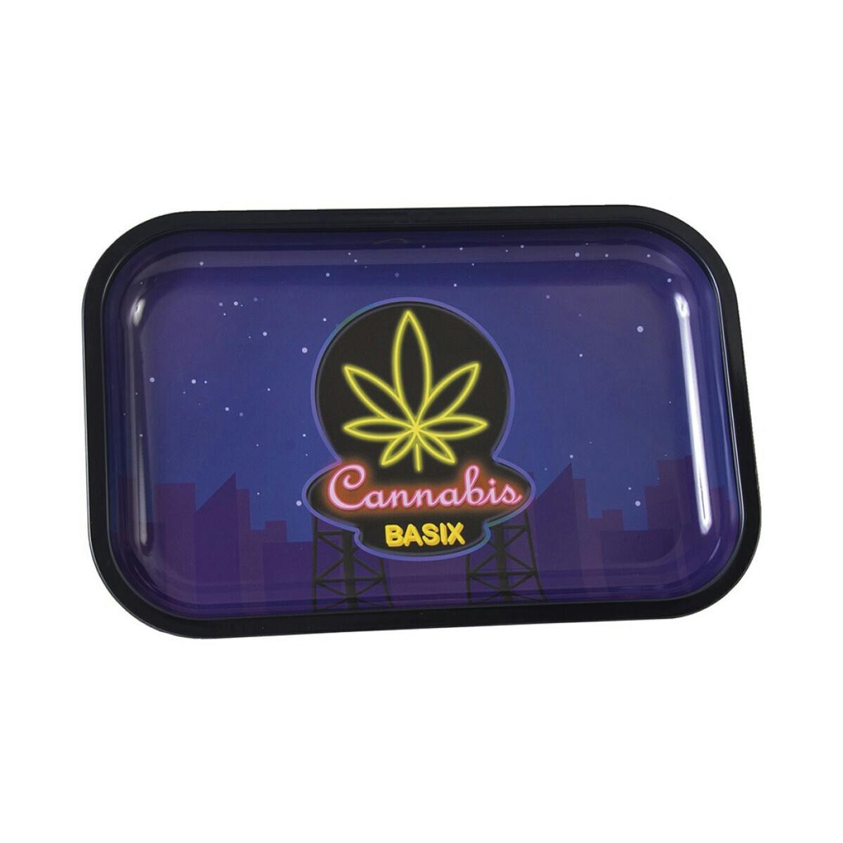 KushRX: Basix City Sign Rolling Tray