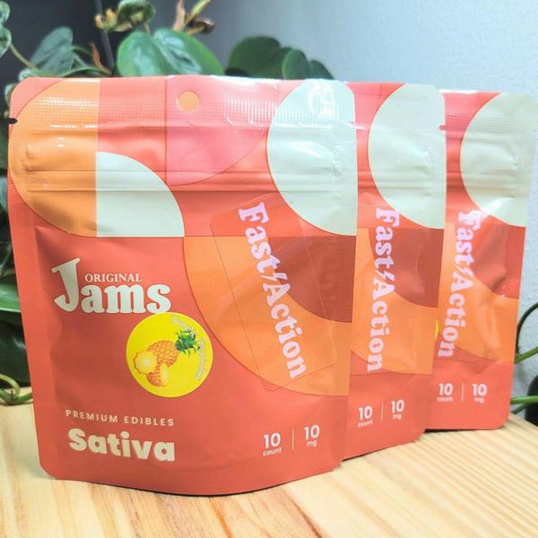 Noble Labs - Fast-Action Sativa Jams 10mg-10pk | Tropical Thunder