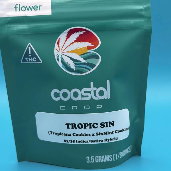 Coastal Crop: Tropic Sin - 3.5g - Indica Dom.
