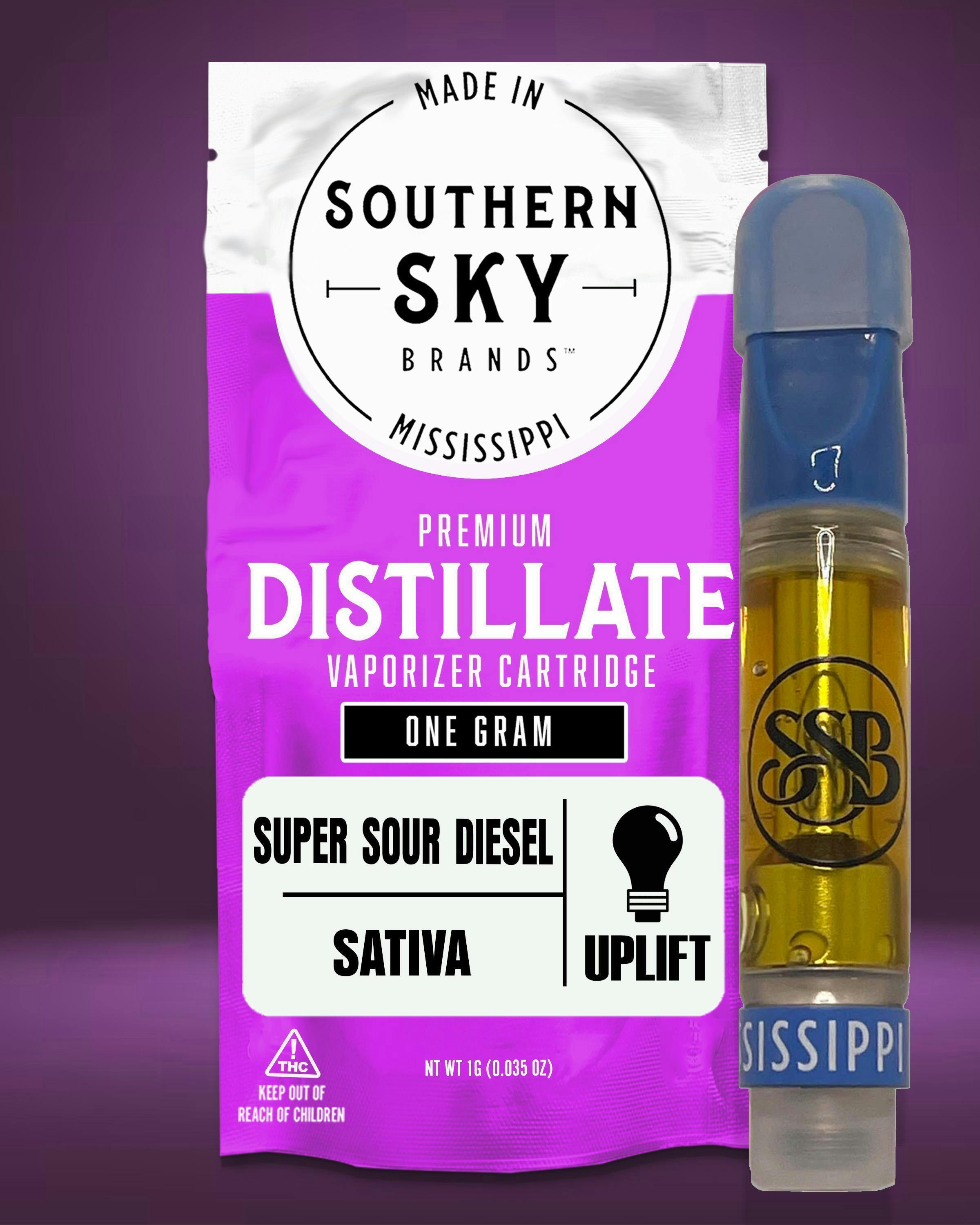 Award-Winning Super Sour Diesel THC Vape - 1g