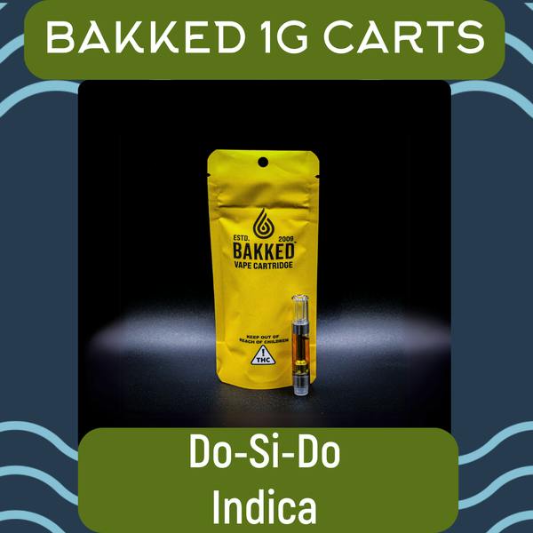 Bakked: Do-Si-Do - 1g Vape Cartridge - Indica