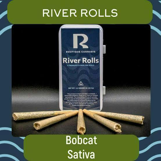 River Remedy: Bobcat - (5) 0.7g Pre Rolls - 3.5.g - Sativa