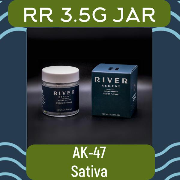 River Remedy: AK-47 - 3.5g - Sativa