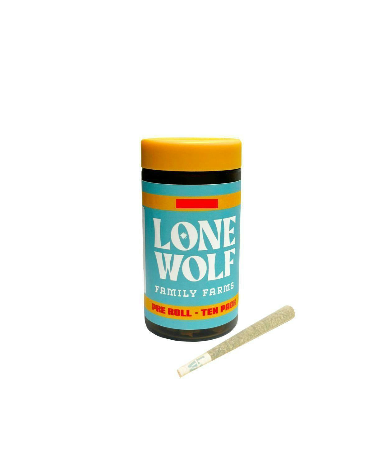 Lone Wolf Family Farms | Smackerz | Infused Joints | 1.5g each | 10pk
