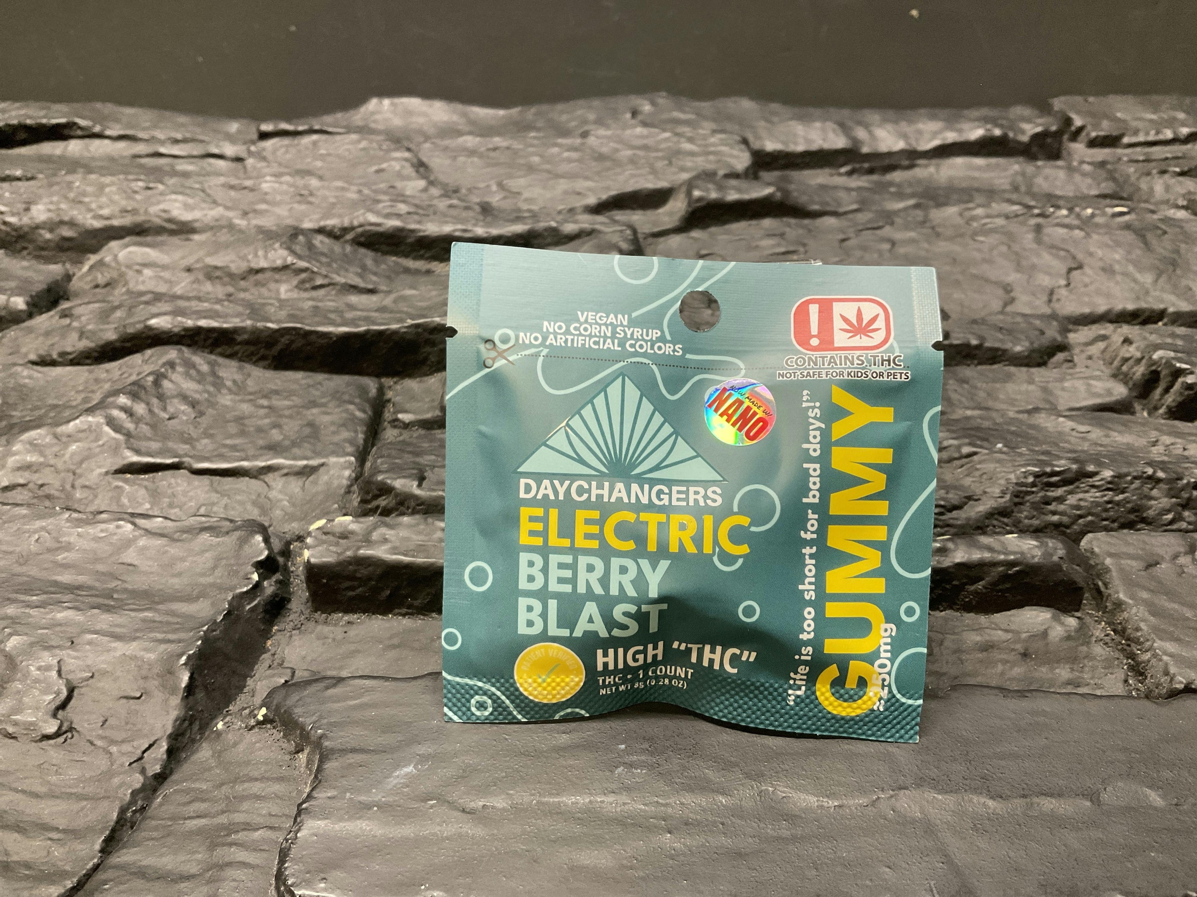 Day Changers | Edible | Electric Berry Blast | 250mg:1ct