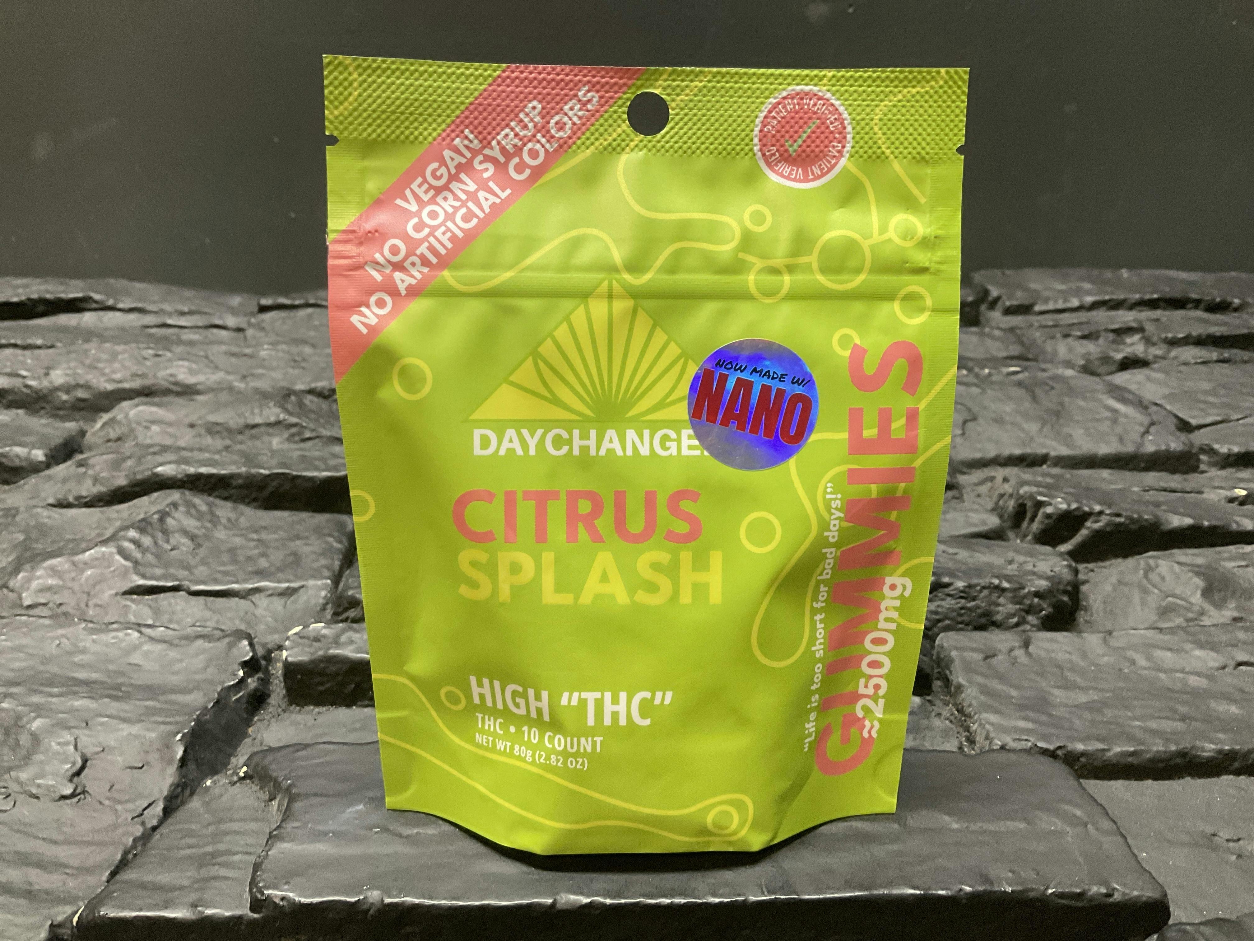 Day Changers | Edible | Citrus Splash | 2500mg:10ct