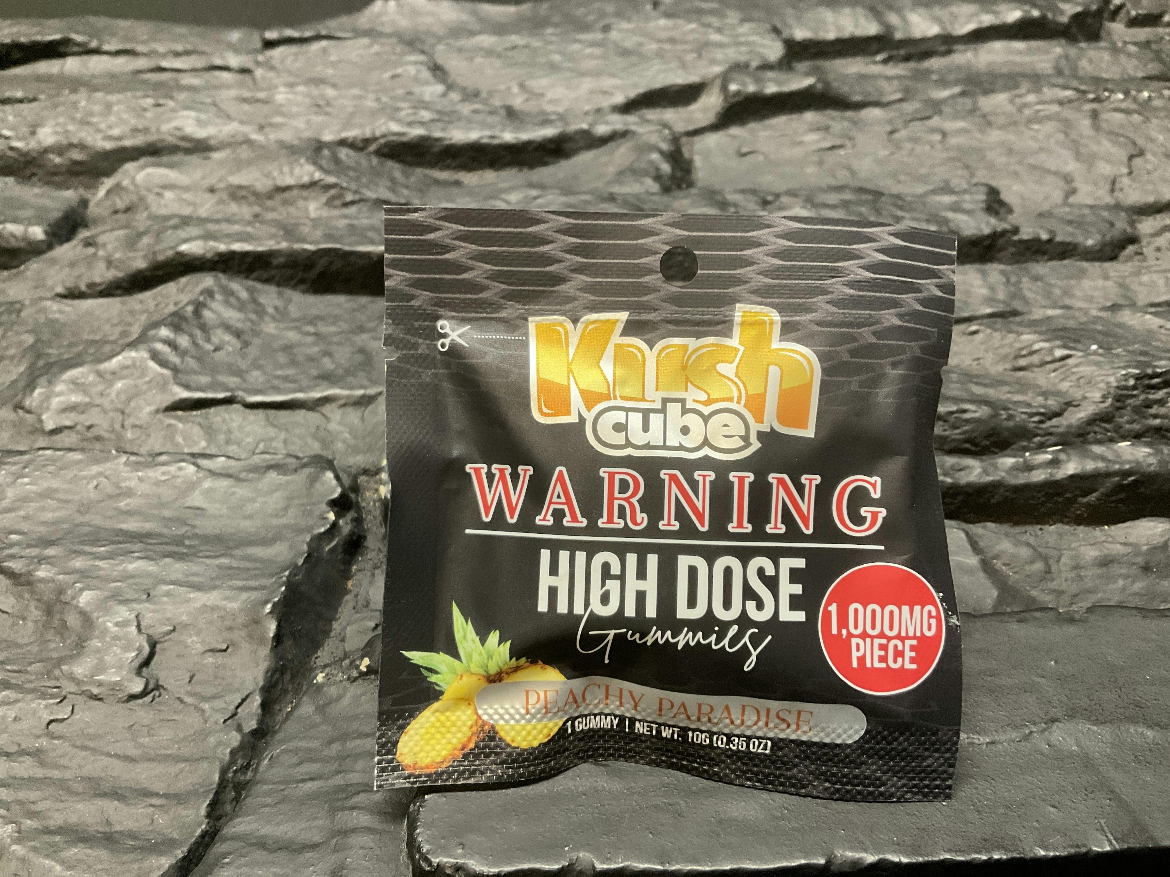 Kush Cube - SINGLE- 1000mg THC - Peachy Paradise