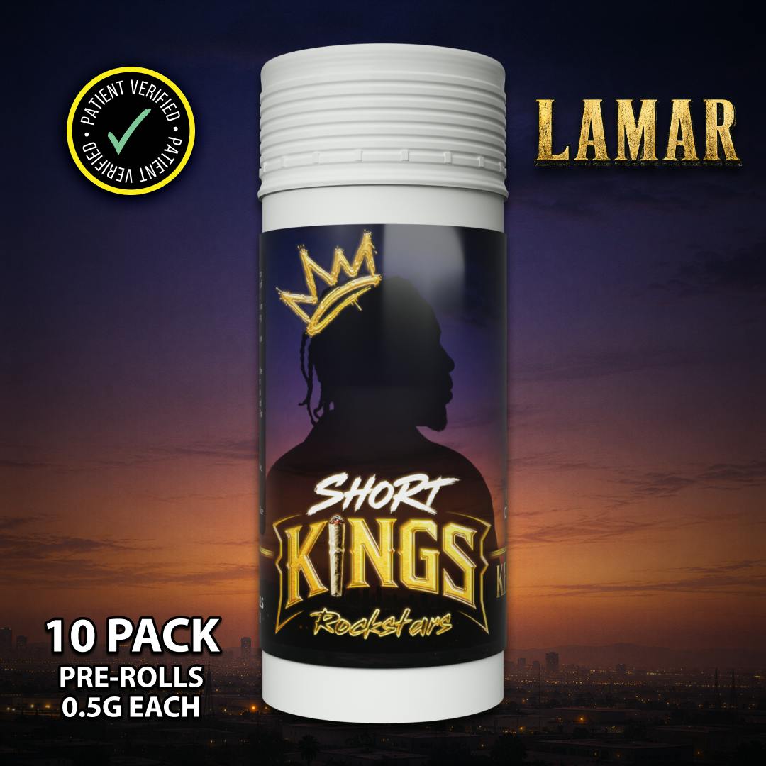 Rockstars | Short Kings | Indica | Lamar | .5g:10ct