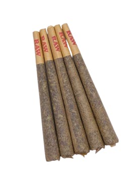 5 Pack House Blend 1.5g King Pre Roll Cones