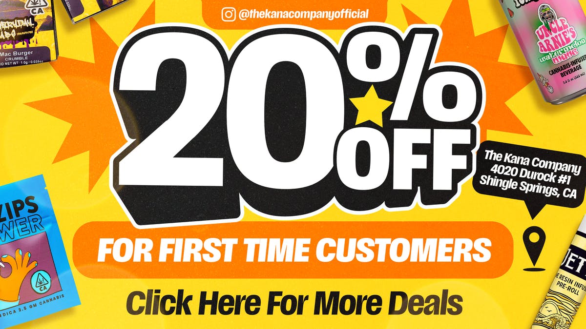 20% Off Anything @ Kana Company Shingle Springs!🔥 at The Kana