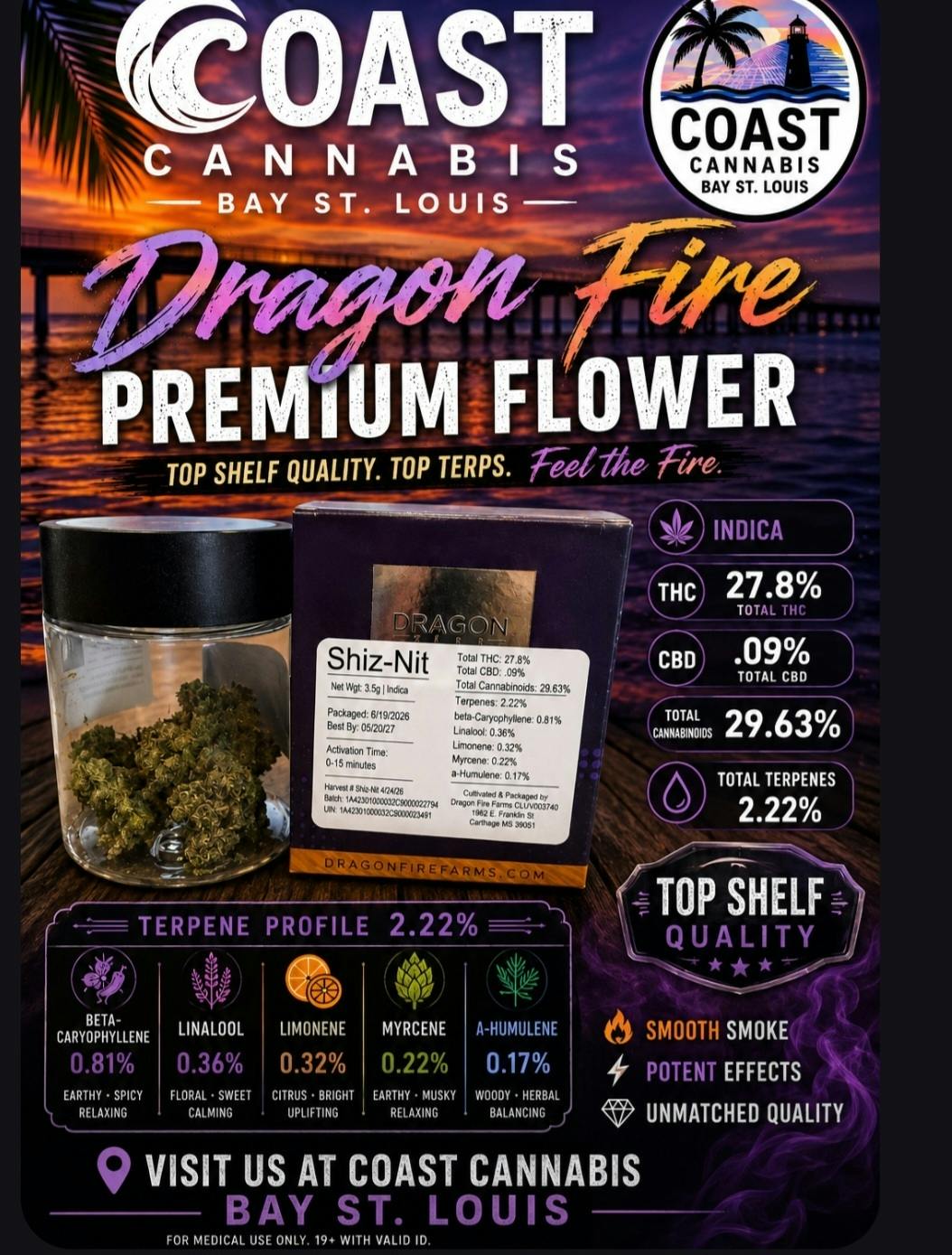 Shiz-Nit | 3.5G Flower | Dragon Fire