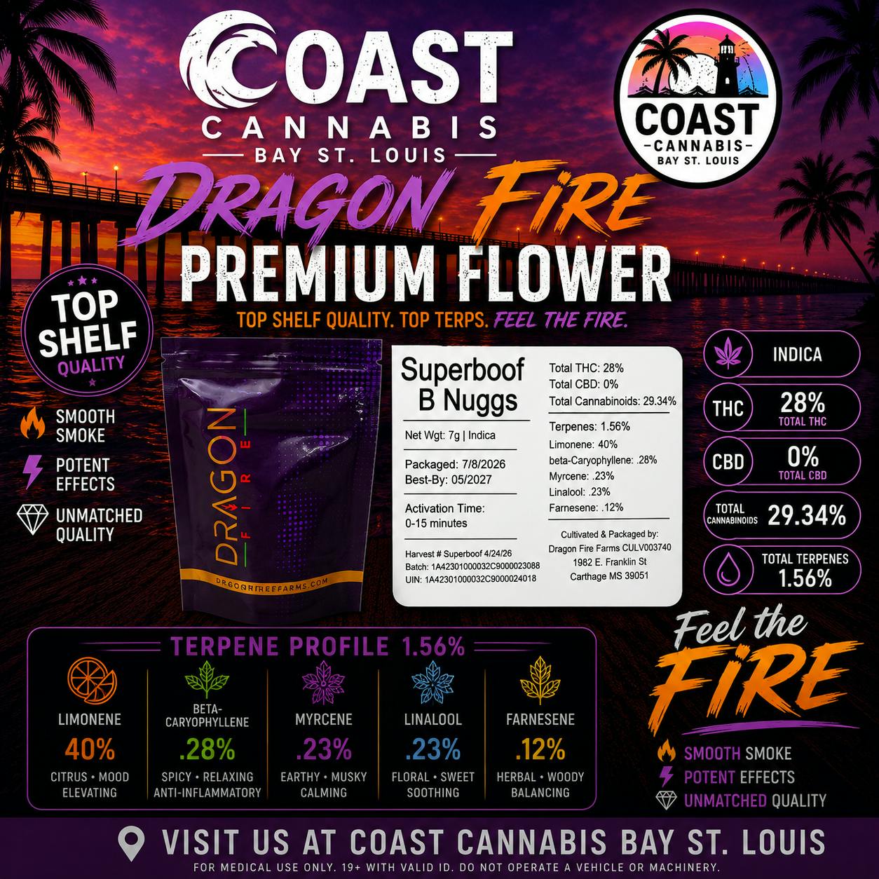 Superboof | 7G Flower | Dragon Fire
