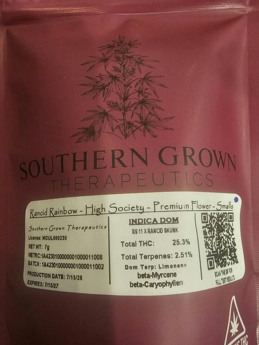 Rancid Rainbow | 7G Flower | Southern Grown