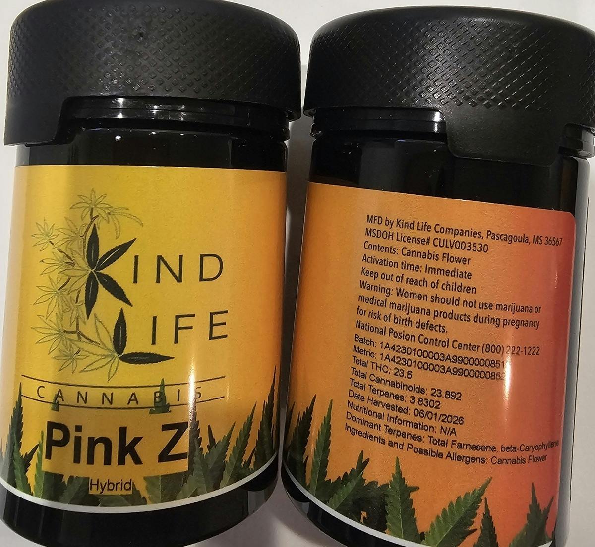 Pink Z | 3.5G Flower | Kind Life