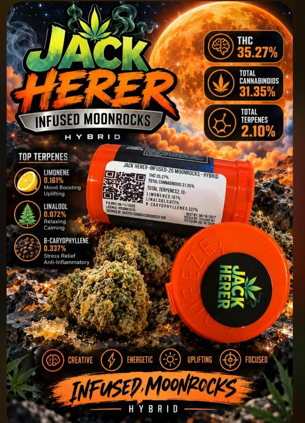 Jack Herer | 2G Moonrocks | Big River