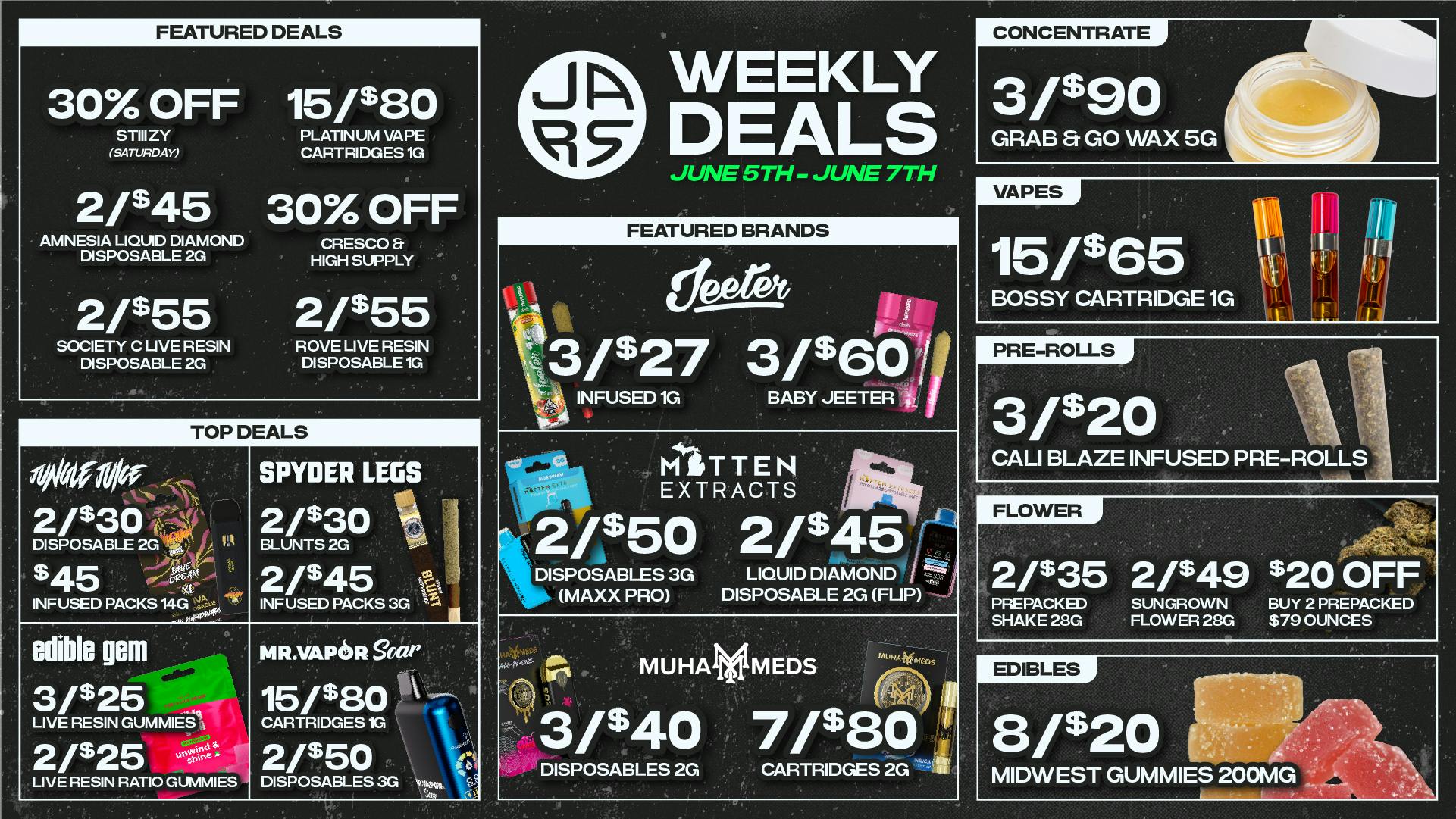 Big Selection. Bigger Savings. at JARS Cannabis - Muskegon | Weedmaps