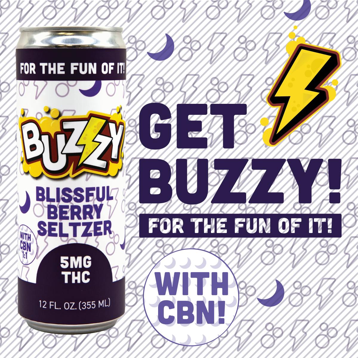 Blissful Berry | Non-carbonated | 5mg | 12fl oz