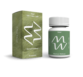 Capsules: Relief | 25mg | 2:1:2 CBG:CBD:THC